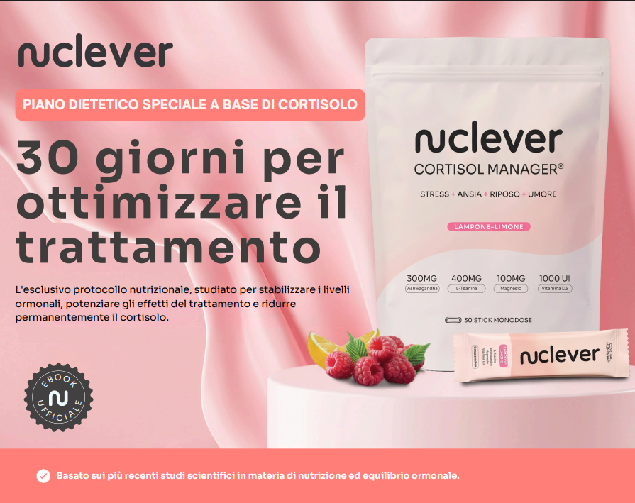 Programma alimentare specifico per il cortisolo