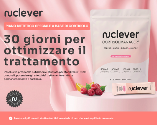 Programma alimentare specifico per il cortisolo